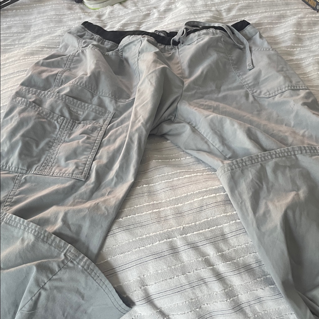 Cherokee Light Gray Women's Scrub Pants